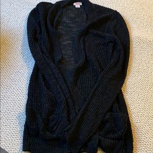 Mossimo black cardigan